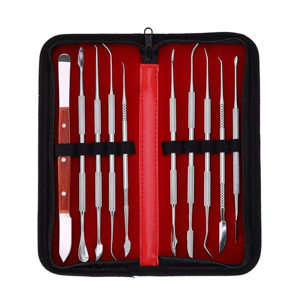 Waxing Kit Home - 10 teile/satz Dental Spatel Gips Messer