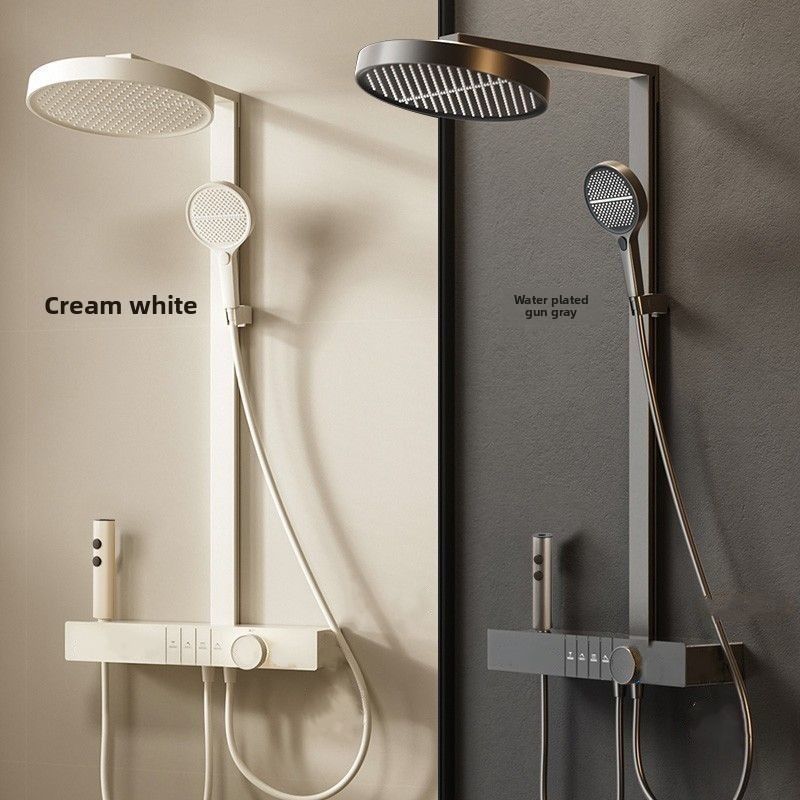Spa & Wellness Paradies Braunschweig - Thermostatisches Wandmontiertes Duschsystem Nahtloses Spa-Ambiente Hochdruck