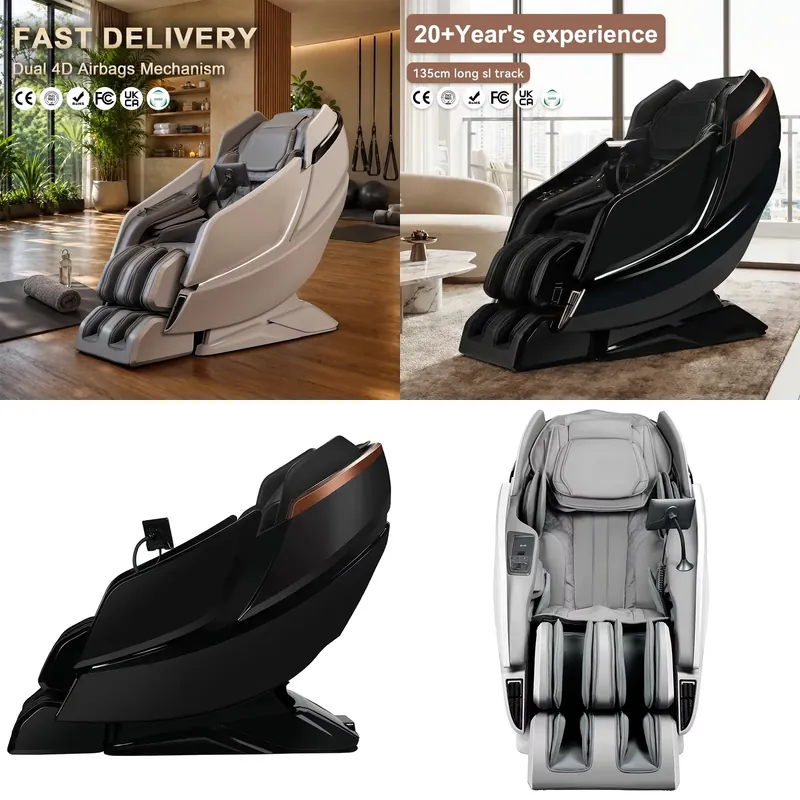 Spa And Wellness Center - Chinesischer Doppelmotor-Massagestuhl mit Luftpumpe für Bein-
