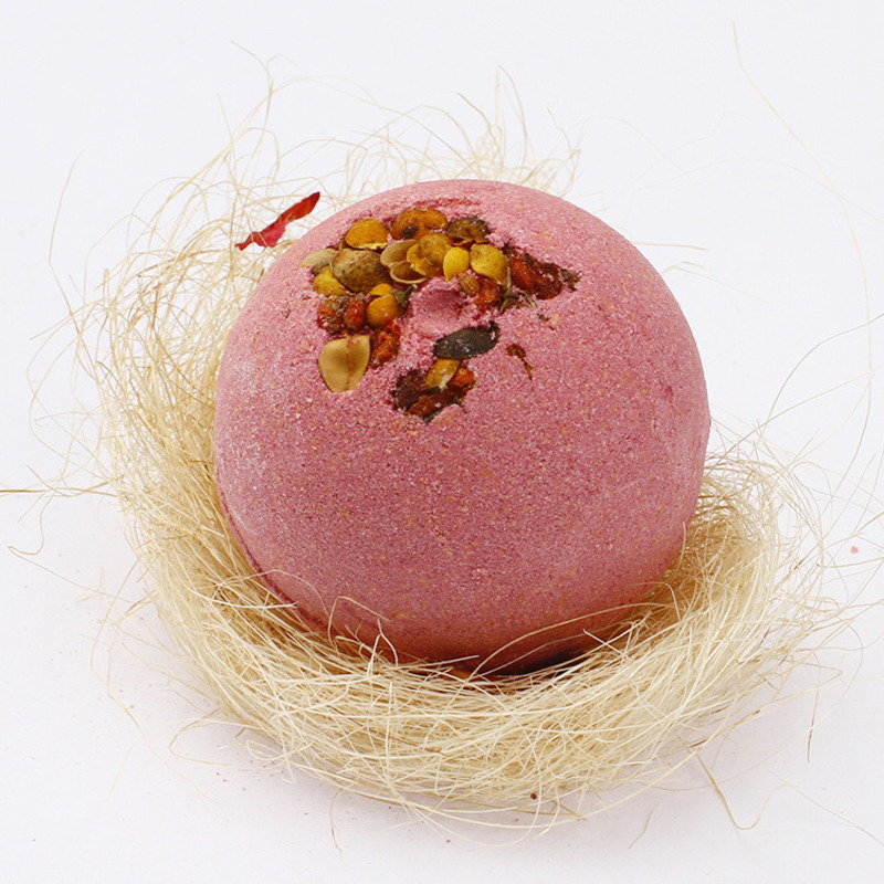 Relax - Spa & Wellness - Fröhliche Albizia-Blüten & Lilien-Ätherisches-Öl Badekugeln für