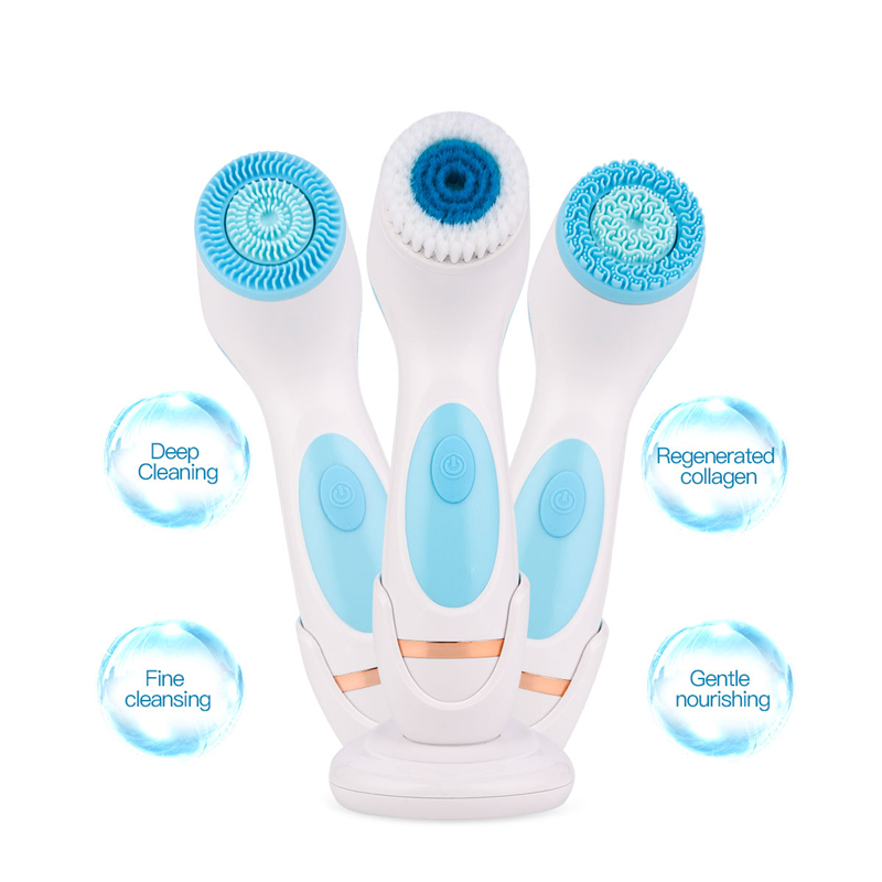 Dry Brush Body - Gesichtsreinigungsbürste, Peeling, Spin-Reiniger, wasserdichtes Peeling, rotierende