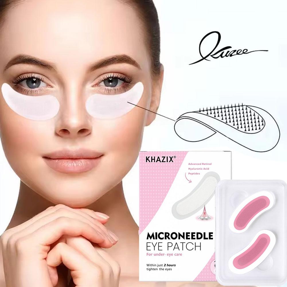 1/3 Paar Mikronadel-Augenpads, – Microneedle Patch Eye Bewertung und Preis