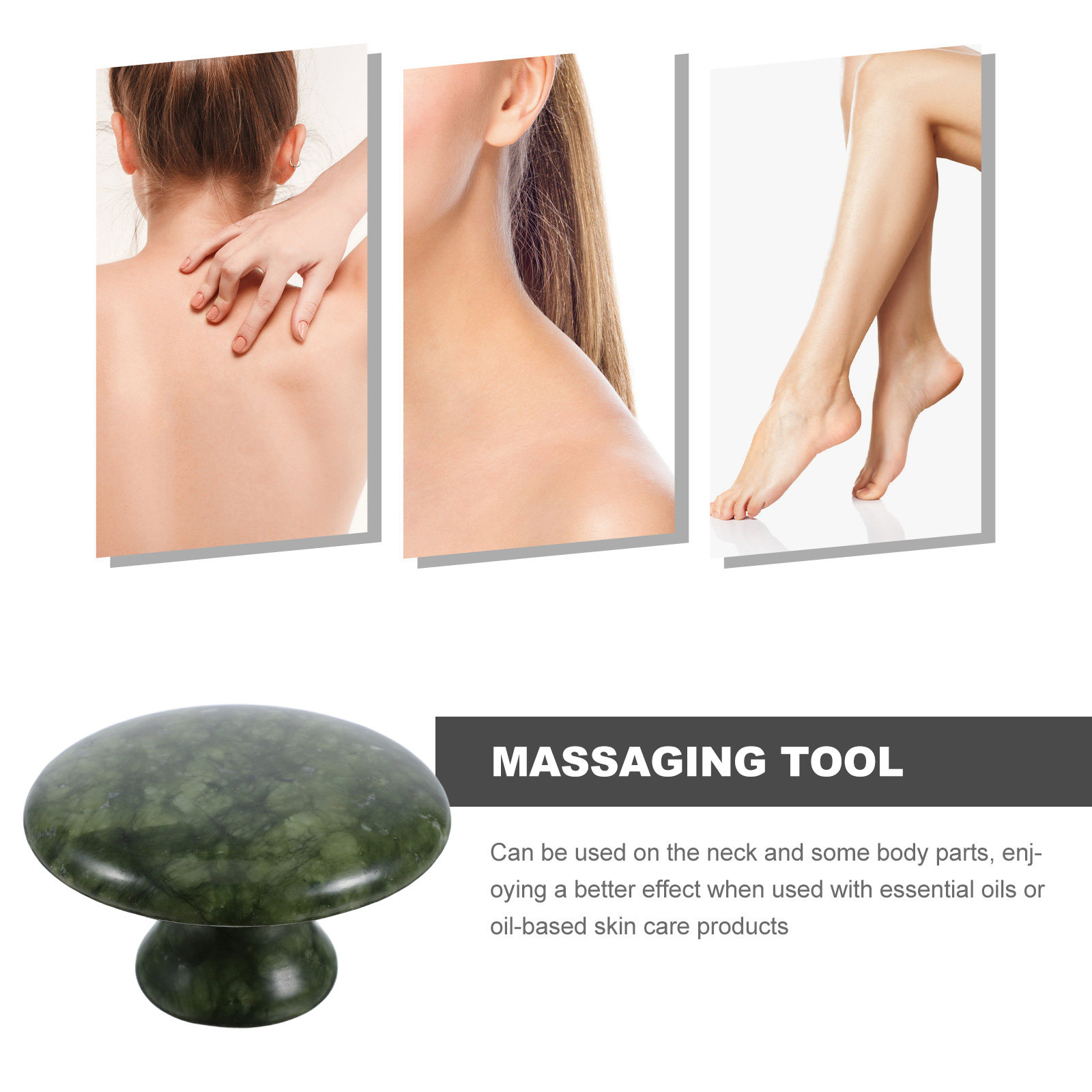Pilzförmiger Jade-Massagestein – Relax - Spa & Wellness Bewertung und Preis