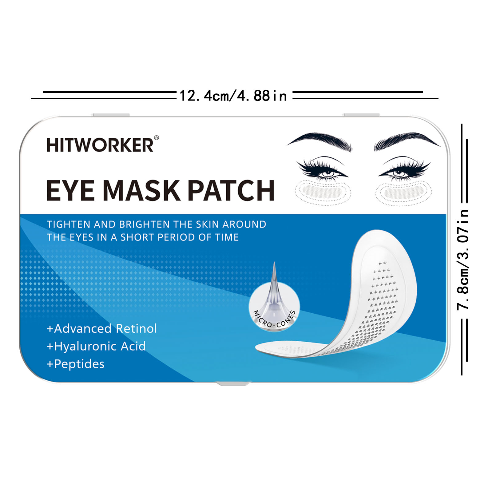 Präzisions-Hautpflege Tiefenre – Microneedle Patch Eye Bewertung und Preis