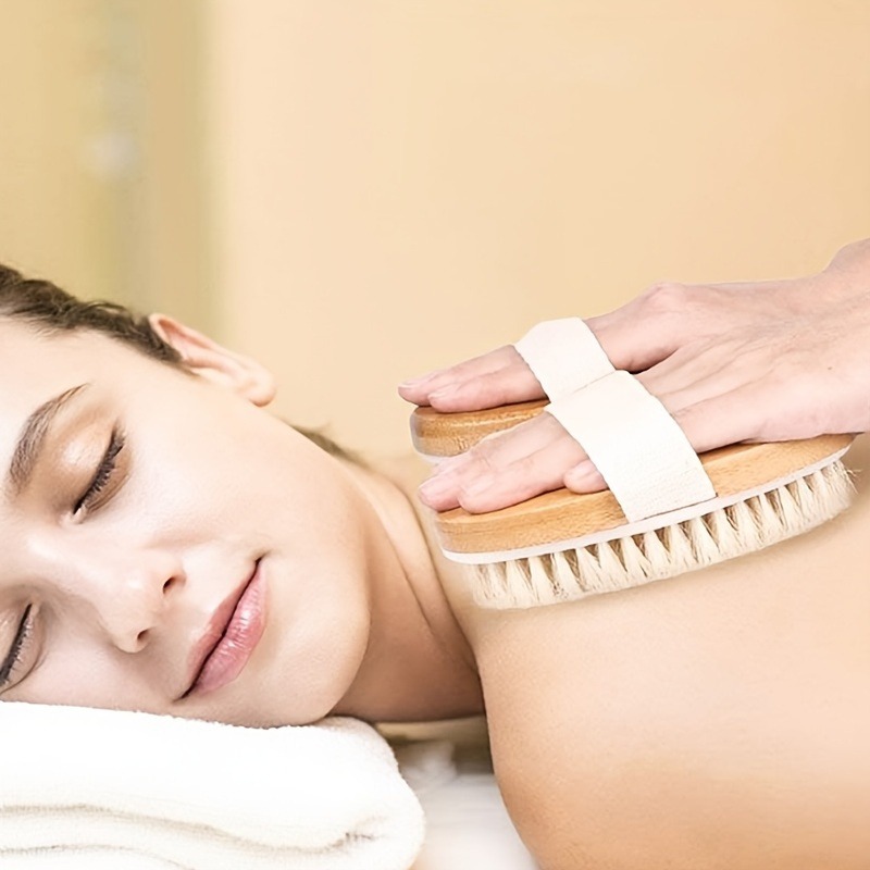 Natürliche Borsten-Körper-SPA- – Dry Brush Body Bewertung und Preis