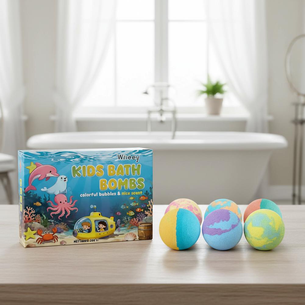 6 Stück/Box Bunte Badebomben,  – Relax - Spa & Wellness Bewertung und Preis