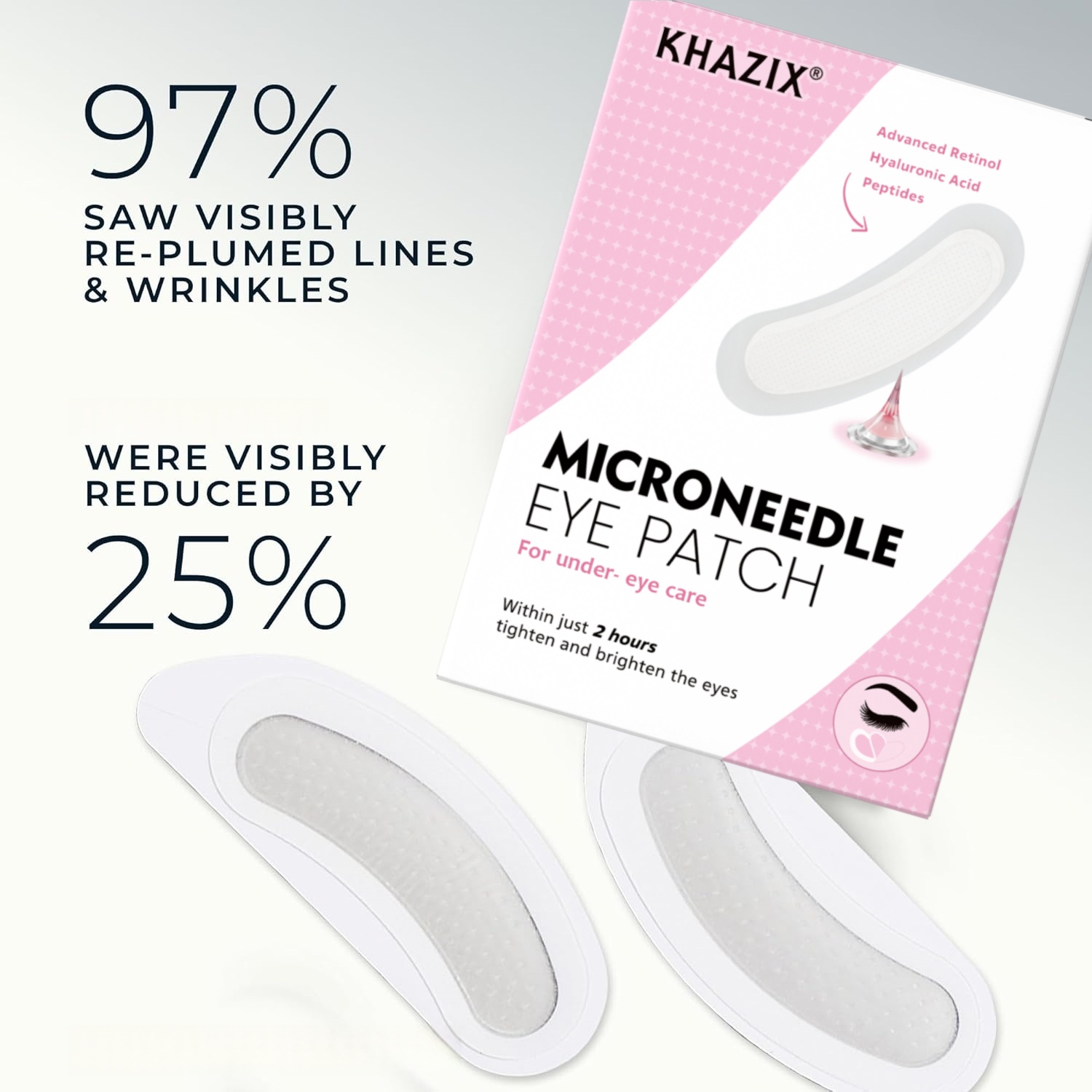 Mikronadel-Augenpflaster mit R – Microneedle Patch Eye Bewertung und Preis