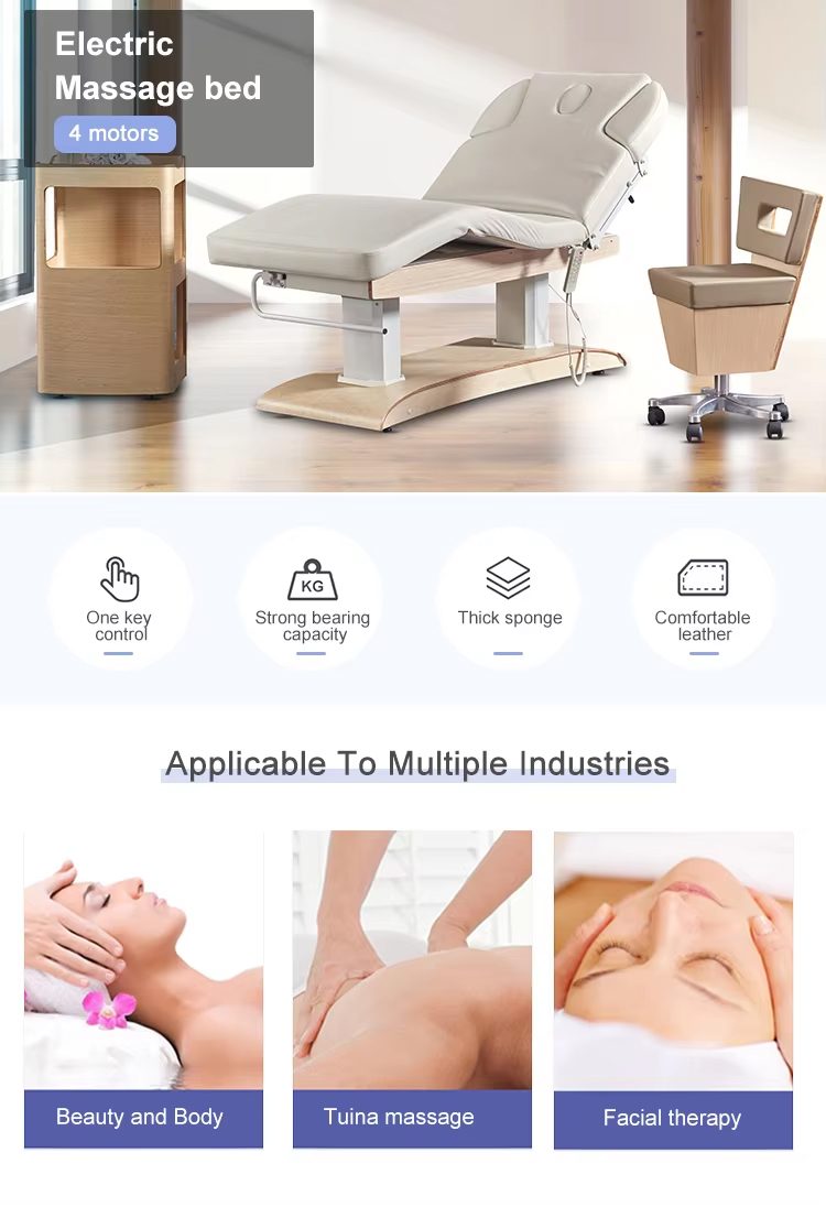 Maßgefertigte Massageliege mit – Spa And Wellness Center Bewertung und Preis