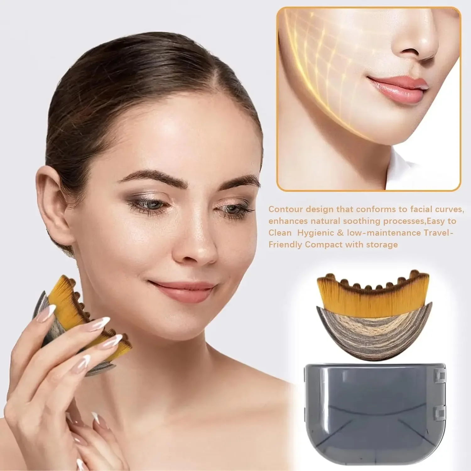 Tragbare Trocken-Gesichtsbürst – Dry Brush Body Bewertung und Preis