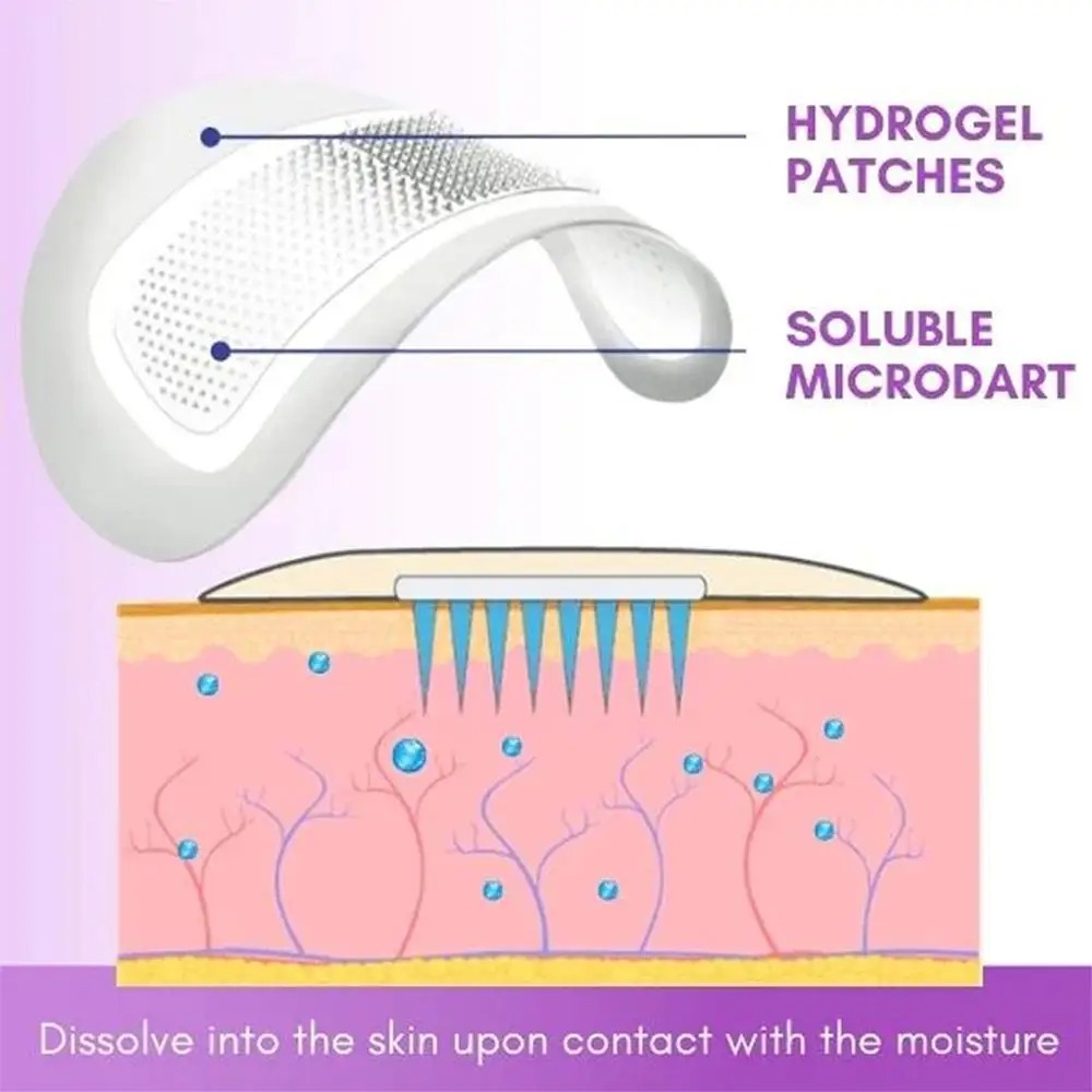 1 Paar Mikronadel-Augenklappen – Microneedle Patch Eye Bewertung und Preis